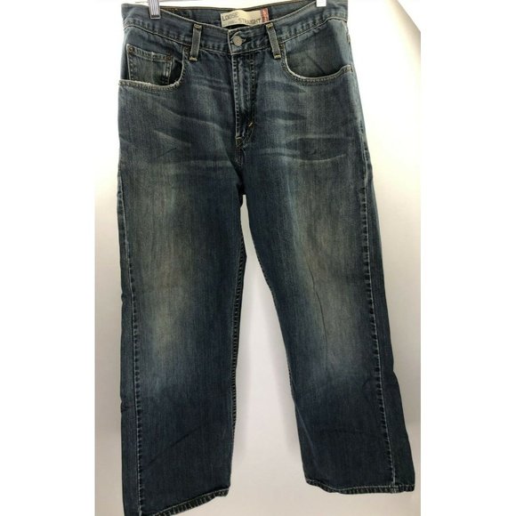Men's Levi's 569 Loose Straight Jeans Size 31x30 - Picture 2 of 9